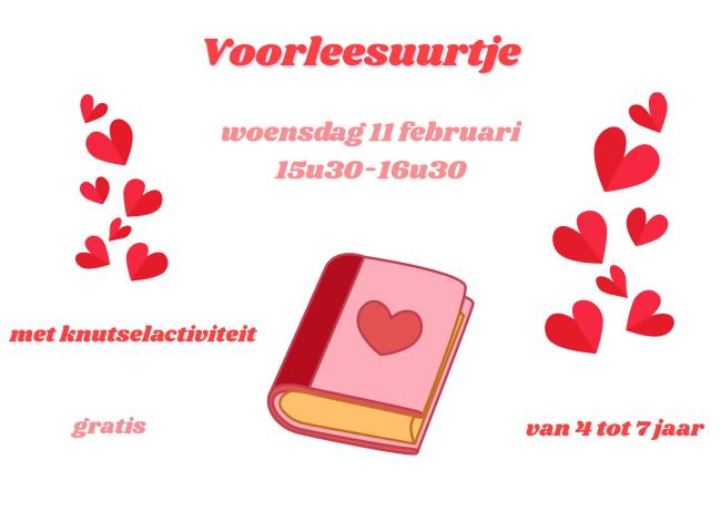 Voorleesuurtje in de bib! © (c) Canva