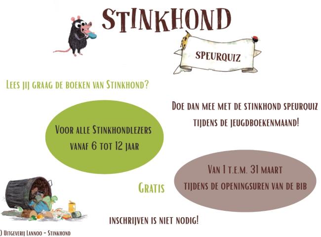 Stinkhond speurquiz © (c) Uitgeverij Lannoo - Stinkhond