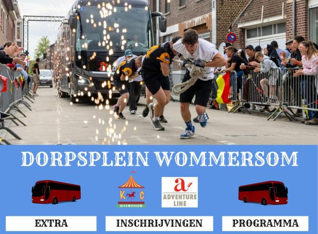 4de Belgisch Kampioenschap BUSPULLING + KERMIS in Wommersom. © Vlemmeke
