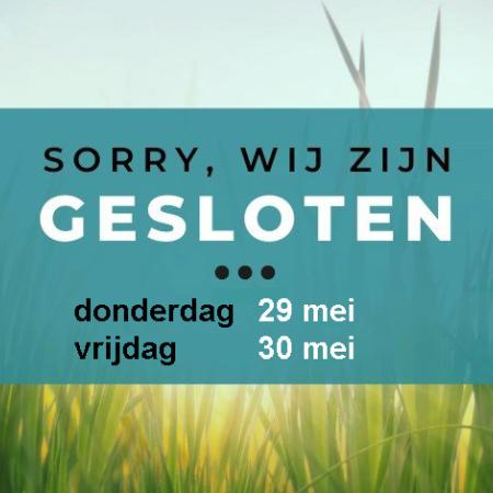 mei25gesloten