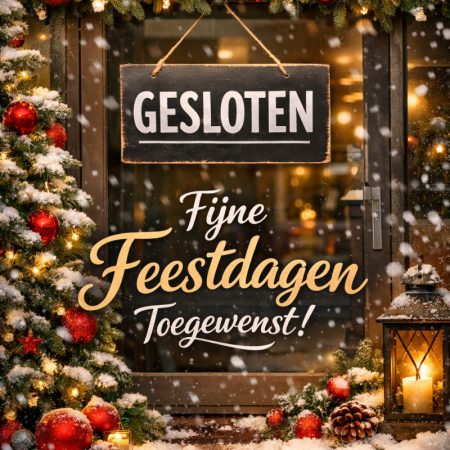 Gemeentehuis gesloten - fijne feestdagen 
