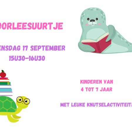 Voorleesuurtje in de bib! © (c) Canva
