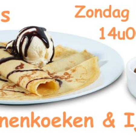 Pannenkoeken en ijs namiddag © De Brukkes
