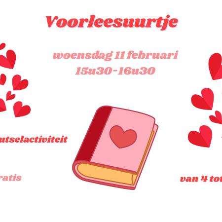 Voorleesuurtje in de bib! © (c) Canva Voorleesuurtje in de bib! © (c) Canva