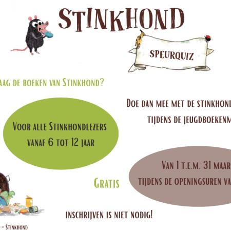 Stinkhond speurquiz © (c) Uitgeverij Lannoo - Stinkhond
